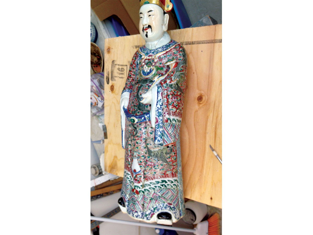 Fully restored oriental figure. (Washington, D.C.)